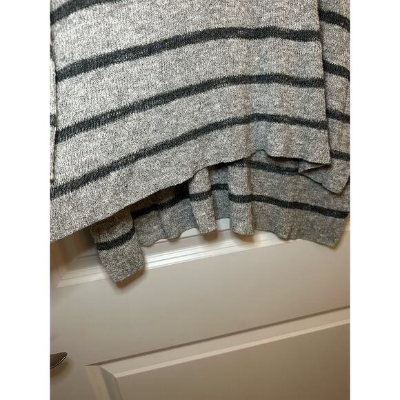 Free People | XSmall | Oversized Tunic Sweater shirt/mini dress striped high low - Picture 6 of 8